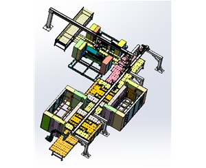 全自動(dòng)非標(biāo)柔性金屬折邊生產(chǎn)線